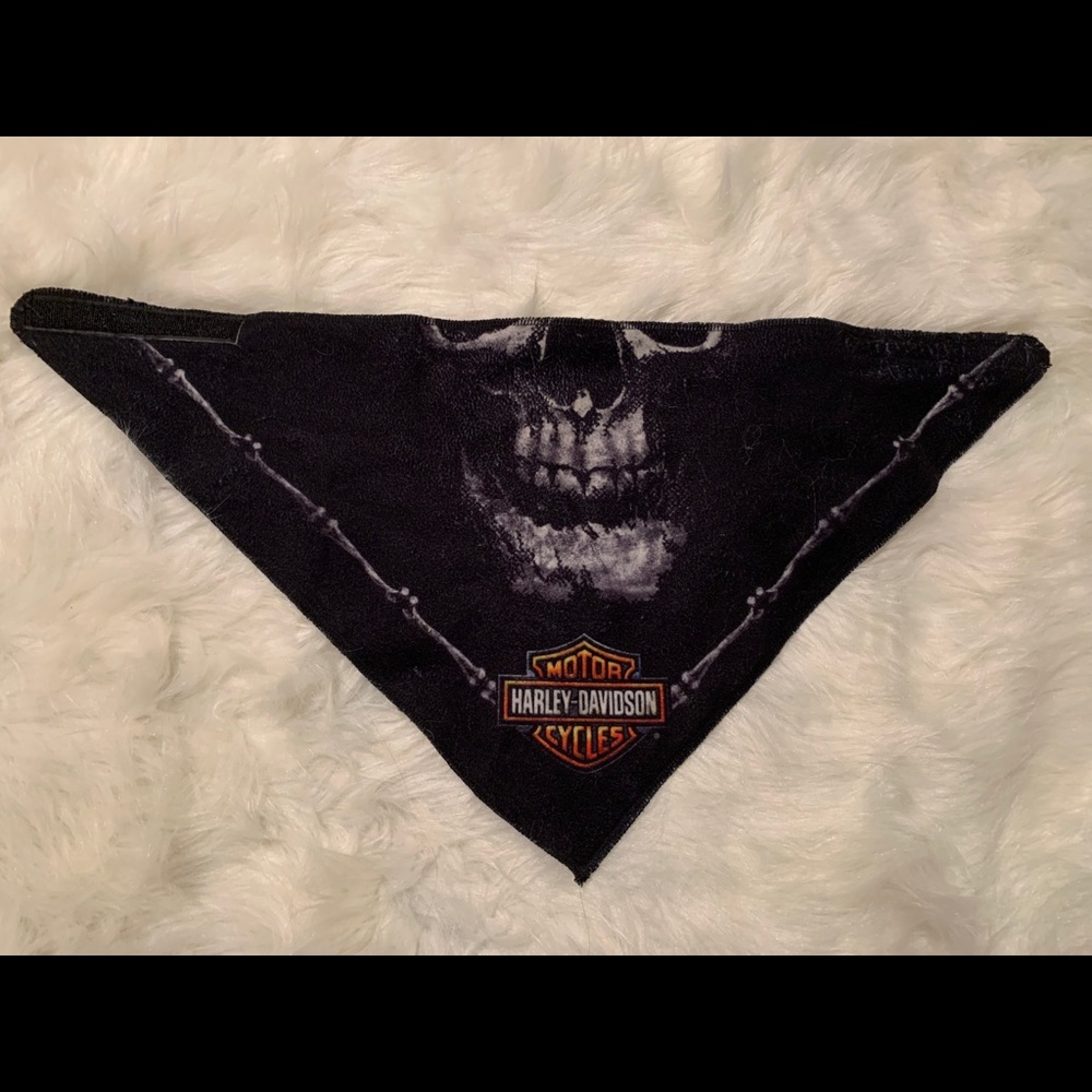 Harley Davidson Fleece Bandanna w/Velcro